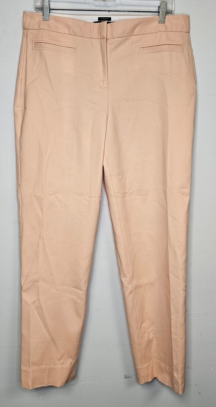 NWT Talbots Hampshire Curvy Womens Peach Ankle Pants-Size 10